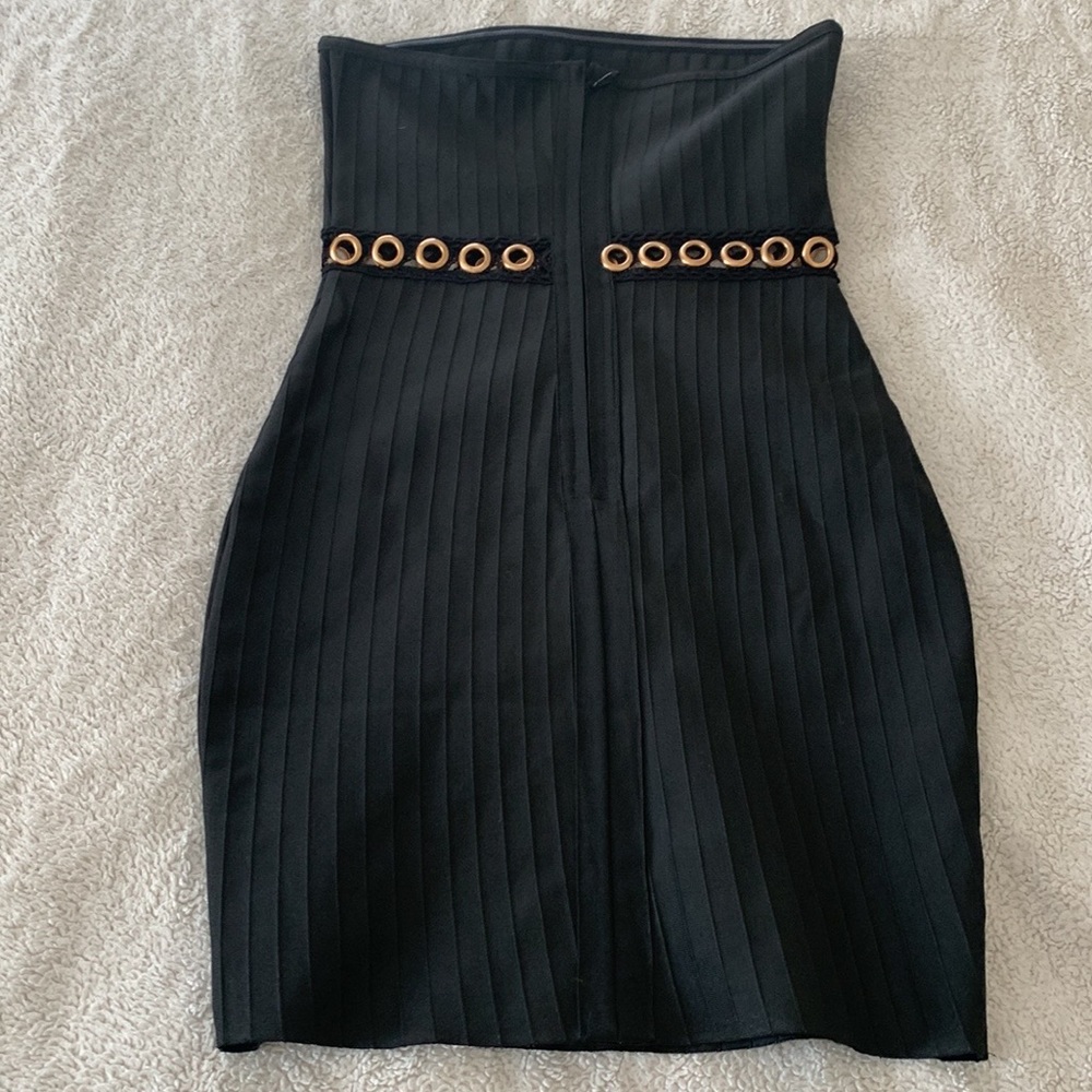 🌸by the way | Candy Grommet Strapless Dress - Picture 3 of 4